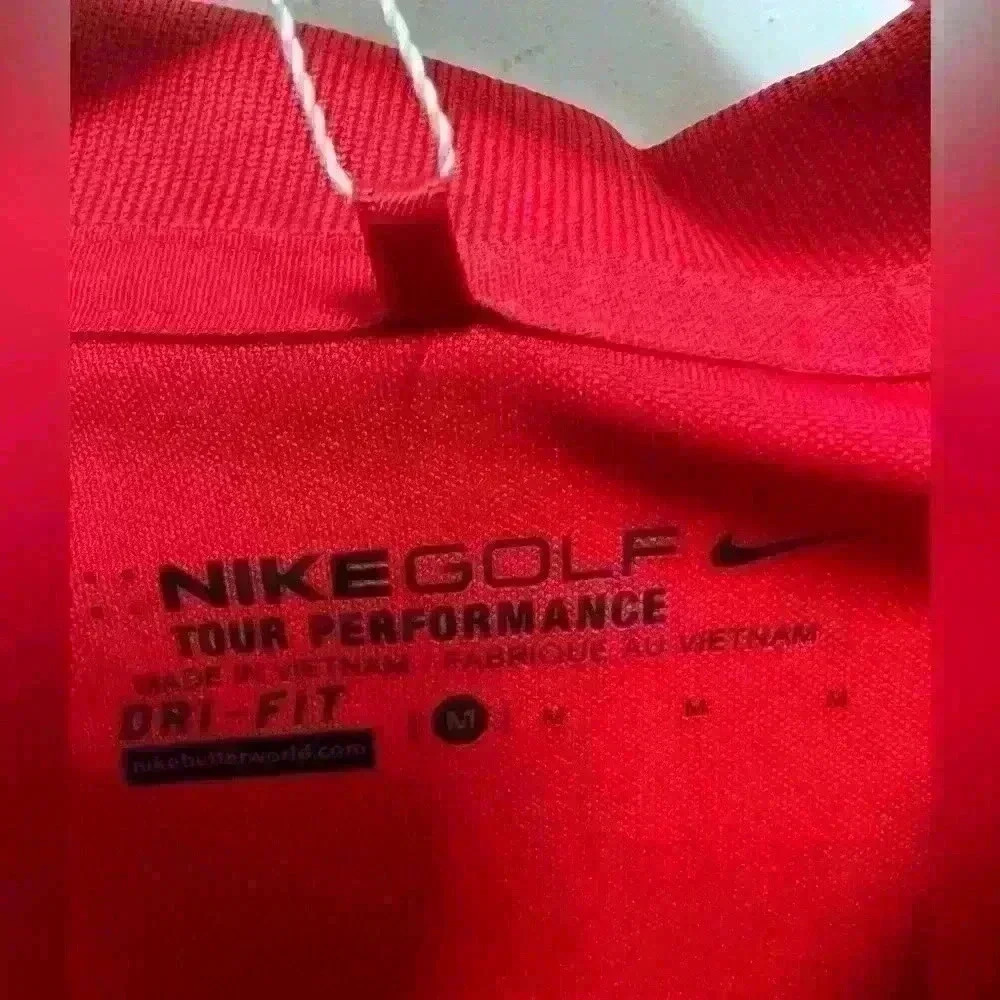 Nike Golf Women’s Tour Performance Red Golf Polo. New WithTags. Size Medium - Picture 6 of 11